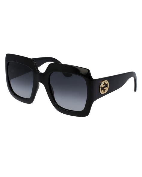 gucci gg square sunglasses|gucci women's oversized square sunglasses.